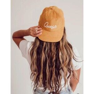 Frankie Jean Cap QUESO Hat 100% Cotton Twill Adjustable - Austin Tiktok NWT
